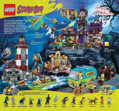 2015 LEGO Summer Catalog Scooby-Doo