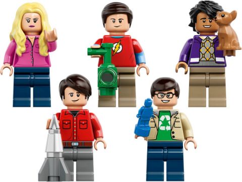 #21302 LEGO Ideas Big Bang Theory Minifigures