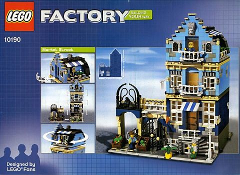 Building Retired LEGO Sets - Market Street