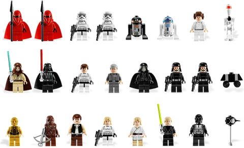 #10188 LEGO Star Wars Death Star Minifigures