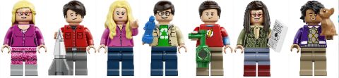 #21302 LEGO Ideas Big Bang Theory Minifigs