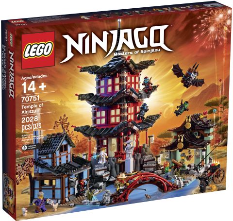 #70751 LEGO Ninjago Temple of Airjitzu Box