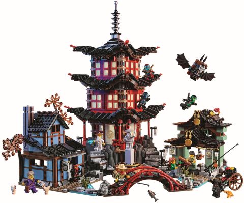 #70751 LEGO Ninjago Temple of Airjitzu Details 2