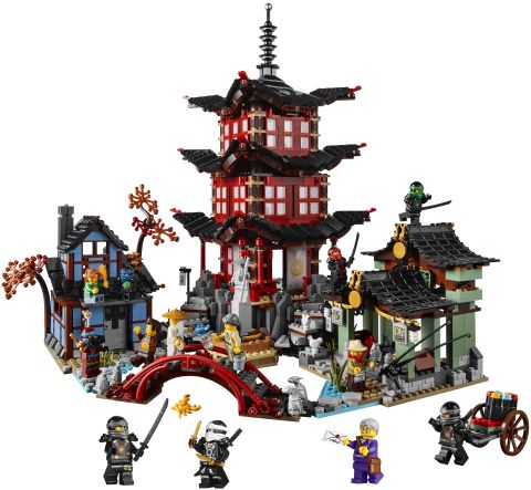 #70751 LEGO Ninjago Temple of Airjitzu Details