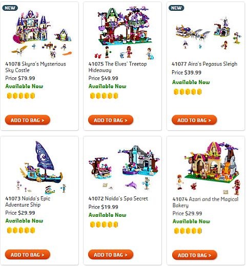 Shop LEGO Elves Sets