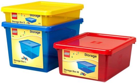 Lego sorting trays that fit into Lego project boxes by Lego