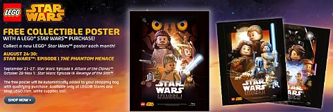 LEGO Star Wars Poster August