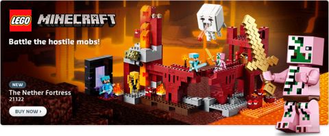 Shop LEGO Minecraft sets