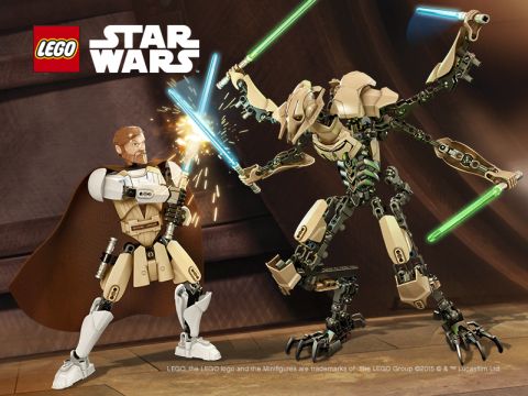 LEGO Star Wars Battle Figures Fight Scene