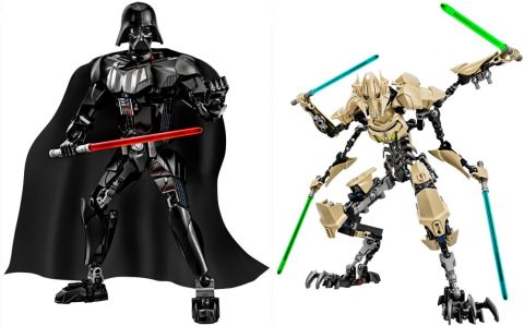 LEGO Star Wars Battle Figures Vader & Grievous