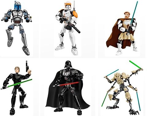 LEGO Star Wars Constraction Figures