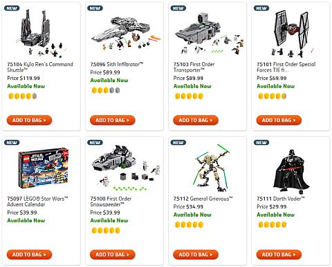Shop LEGO Star Wars Sets