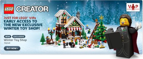 Shop LEGO Winter Village Toy Shop