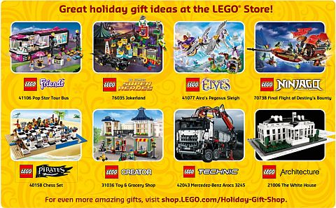 LEGO Store Calendar - November Offers
