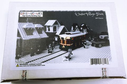 LEGO Winter Village Tram by Miro 5