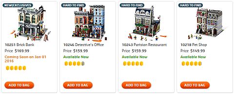 Shop LEGO Creator Modulars