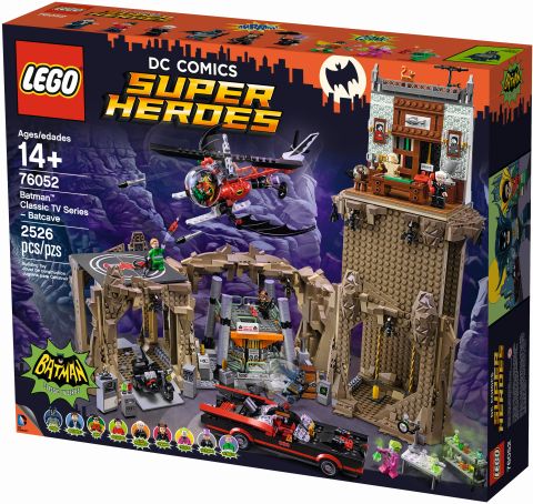 #76052 LEGO Batcave Box Back