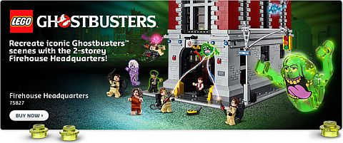 Shop LEGO Ghostbusters Firehouse