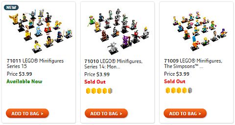 Shop LEGO Minifigs Series 15