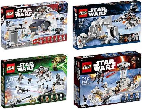 #75098 LEGO Star Wars Hoth Base Comparable Sets
