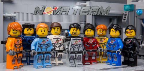 LEGO Classic Space Story by Rob D. Minifigs