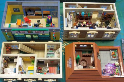 LEGO Modular Kwik-E-Mart 4 by cimddwc