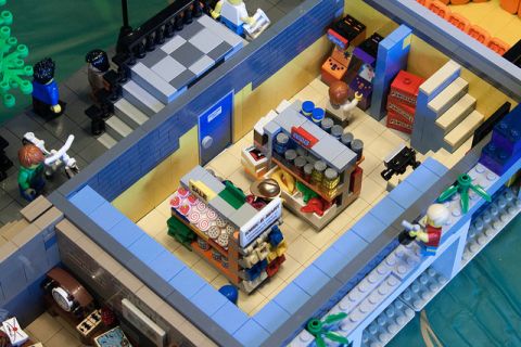 LEGO Modular Kwik-E-Mart 5 by cimddwc