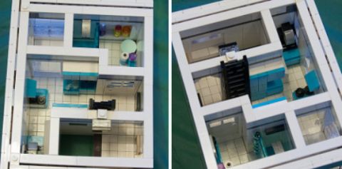 LEGO Modular Kwik-E-Mart 7 by cimddwc