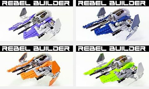 LEGO Star Wars Alternate Color Interceptor by Rebel Builder