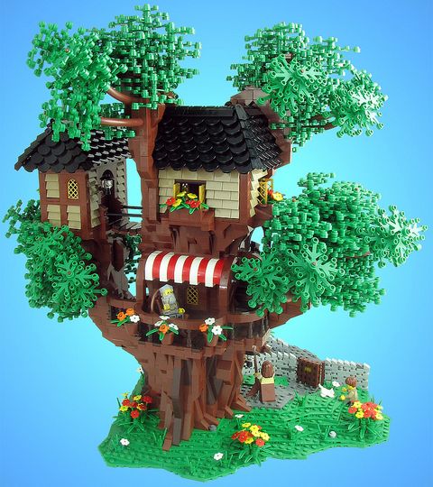 LEGO Tree House by tiberium_blue