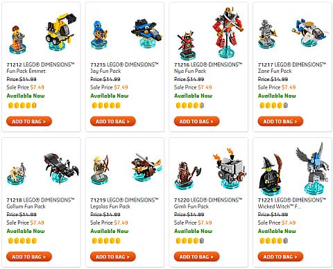 Shop LEGO Sale 2016 Dimensions