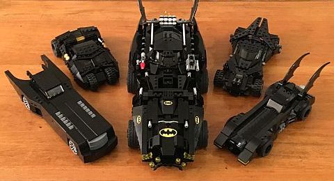 The LEGO Movie Batmobile Collection by Warvanov