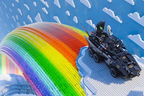 The LEGO Movie Batmobile Reference