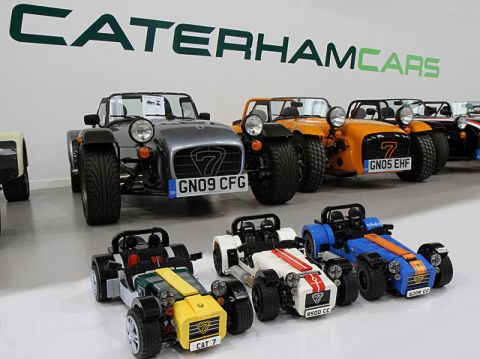 LEGO Ideas Caterham Cars