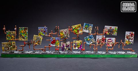 LEGO and Mega Bloks Ninja Turtles 7