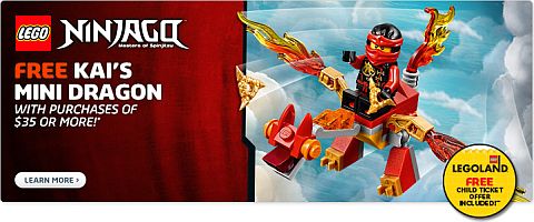 Shop LEGO Ninjago Dragon Promotion
