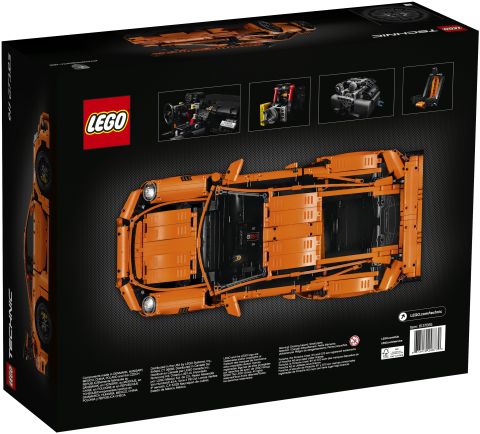 #42056 LEGO Technic Porsche Box Back