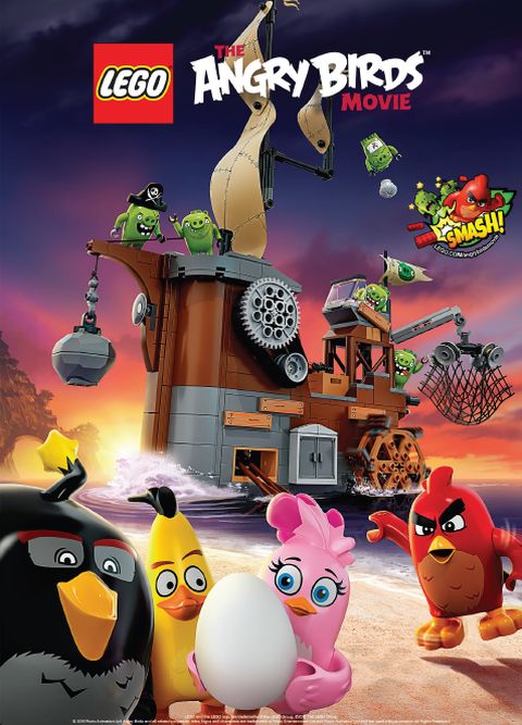 LEGO Angry Birds Poster