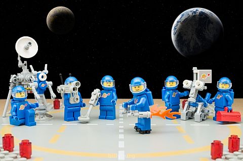 LEGO Classic Space Lunar Exploration by billyburg 2