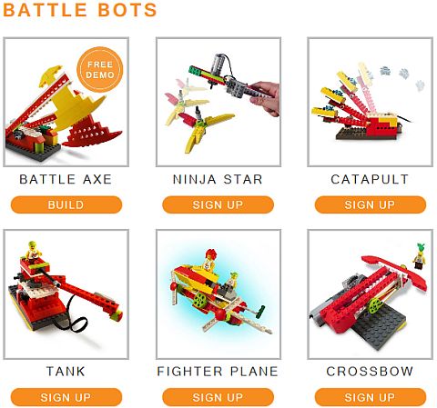 LEGO Education WeDo Yantra Robotics Battle Bots