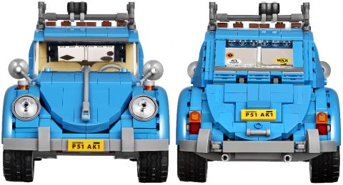 #10252 LEGO Creator Volkswagen Details