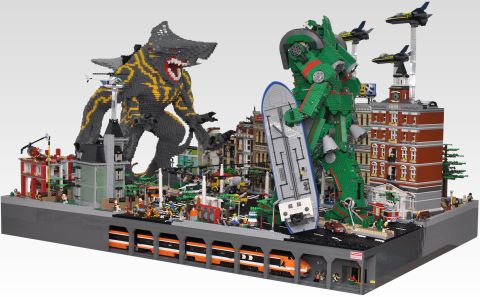 LEGO Diorama by OliveSeon - Pacific Rim