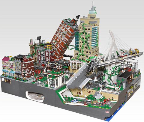 LEGO Diorama by OliveSeon - War