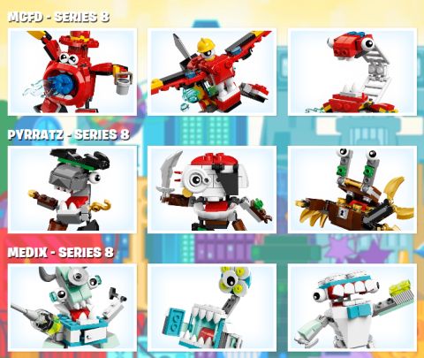 LEGO Mixels Summer Sets Review