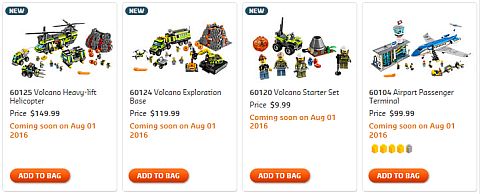 Shop LEGO City Volcano Sets
