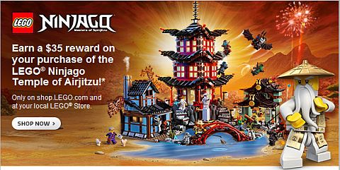 Shop LEGO Ninjago Temple