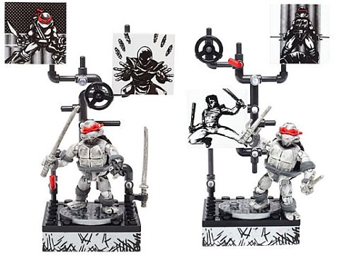 Mega Bloks TMNT Collector Series Figures