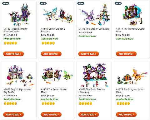 Shop LEGO Elves September Sets