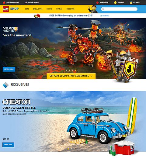 Lego clearance shop website