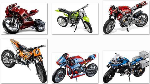 Lego Technic #42036 Street Motorcycle (2015) Instructions Only